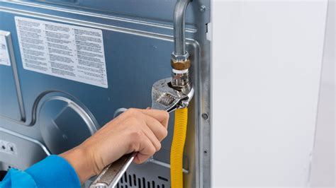 how to connect gas hose to oven